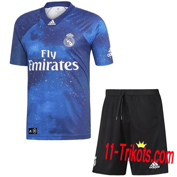 Neuestes Fussball Real Madrid Kinder Fussballtrikot EA Limited Edition 2019 2020 | 11-trikots