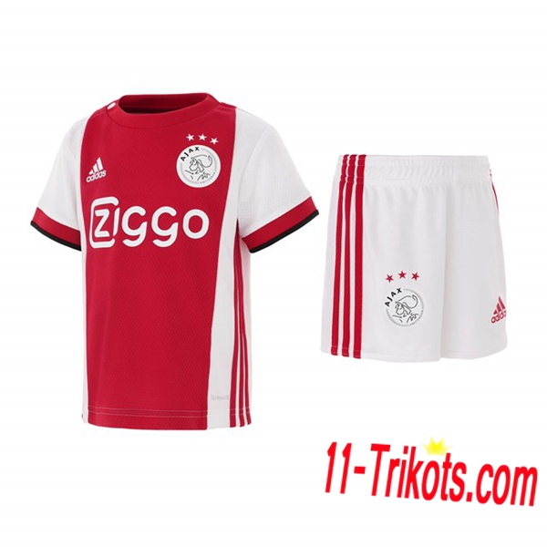 Neuestes Fussball AFC Ajax Kinder Heimtrikot 2019 2020 | 11-trikots