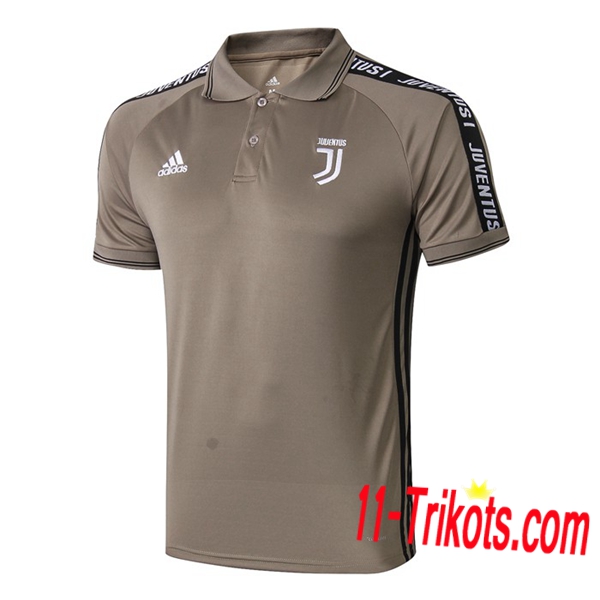 Neuestes Fussball Juventus Poloshirt Gelb 2019 2020 | 11-trikots