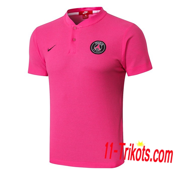 Neuestes Fussball Paris PSG Poloshirt Rose 2019 2020 | 11-trikots
