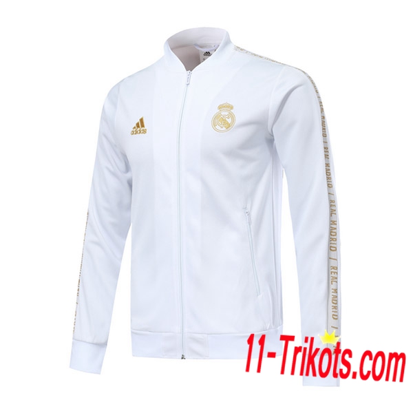 Chaqueta Futbol Real Madrid Blanco 2019/2020