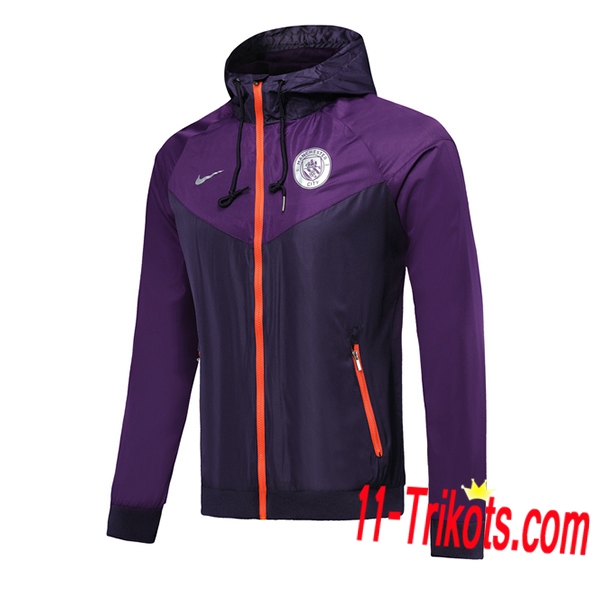 Chaqueta con capucha Manchester City Púrpura 2019/2020