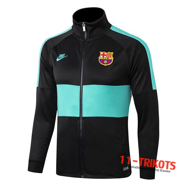 Chaqueta Futbol FC Barcelona Negro Verde 2019/2020