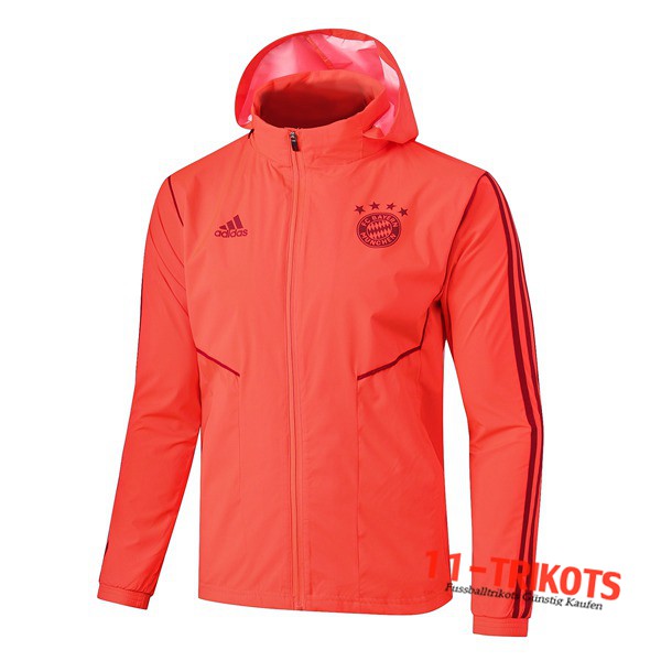 Chaqueta Futbol Rompevientos Bayern Munich Naranja 2019/2020