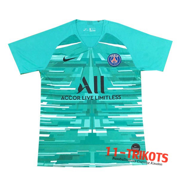 Neuestes Fussball PSG Torwart Blau 2019 2020 | 11-trikots