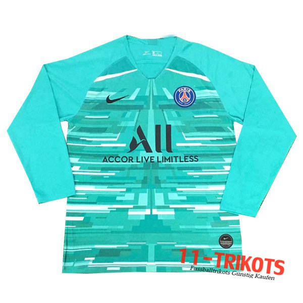 Neuestes Fussball PSG Torwart Langarm Blau 2019 2020 | 11-trikots