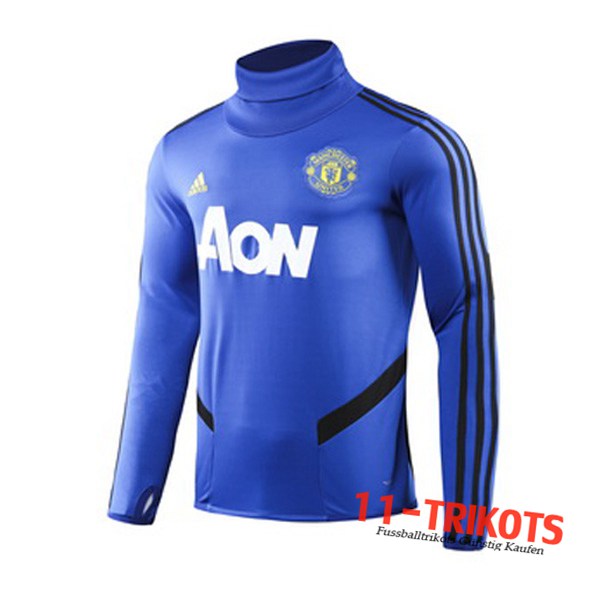 Sudadera de entrenamiento Manchester United Azul 2019/2020