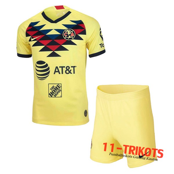 Neuestes Fussball Club America Kinder Heimtrikot 2019 2020 | 11-trikots