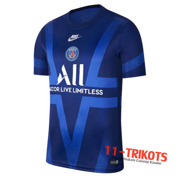 Neuestes Fussball PSG ALL Trainingstrikot Blau 2019 2020 | 11-trikots