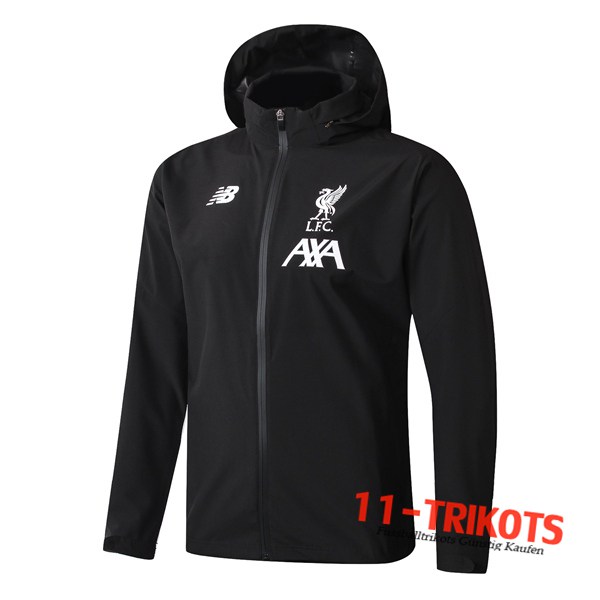 Chaqueta Futbol Rompevientos FC Liverpool Negro 2019/2020