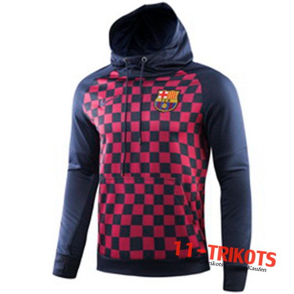 Chaqueta Futbol Con Capucha FC Barcelona Azul Royal 2019/2020