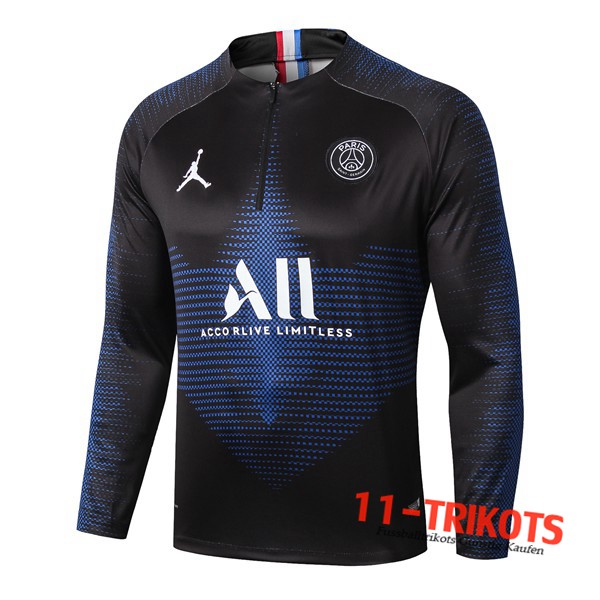 Sudadera de entrenamiento Paris PSG Jordan ALL Azul Real 2019/2020