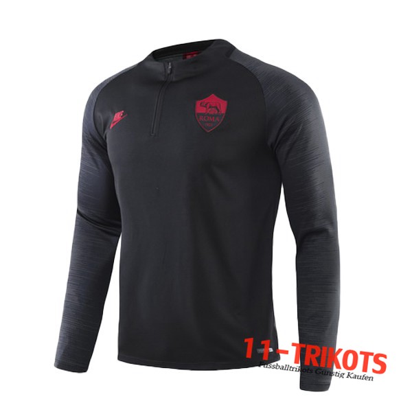 Sudadera de entrenamiento AS Roma Negro 2019/2020