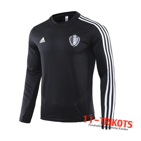 Sudadera de entrenamiento Belgica Negro 2019/2020