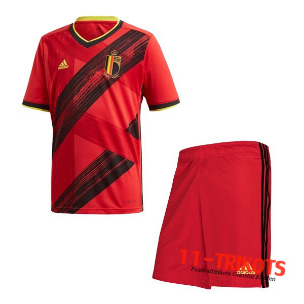 Neuestes Fussball Belgien Kinder Heimtrikot 2020/2021 | 11-trikots