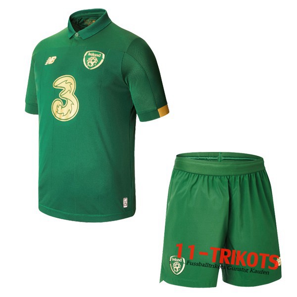 Neuestes Fussball Irland Kinder Heimtrikot 2020/2021 | 11-trikots