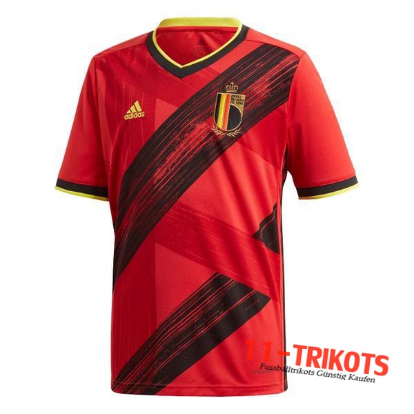 Neues Belgien Heimtrikot 2020/2021 Kurzarm Herren Erstellen