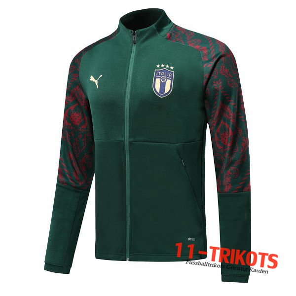 Chaqueta Futbol Italia Verde 2019 2020