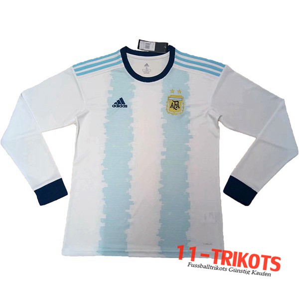 Neues Argentinien Heimtrikot 2019/2020 Langarm Herren Erstellen