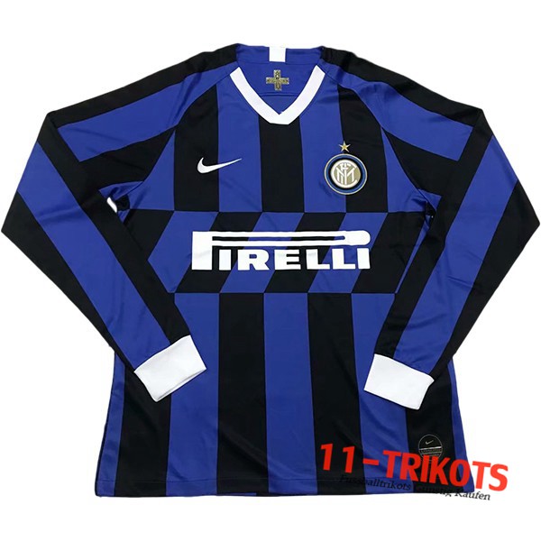 Neuestes Fussball Inter Milan Heimtrikot Langarm 2019 2020 | 11-trikots