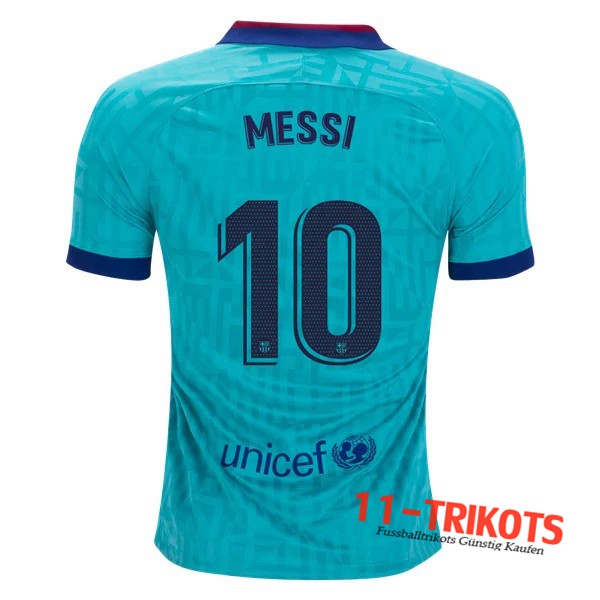 Neuestes Fussball FC Barcelona (MESSI 10) Third 2019 2020 | 11-trikots