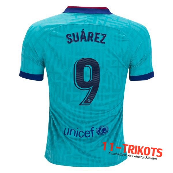 Neuestes Fussball FC Barcelona (SUAREZ 9) Third 2019 2020 | 11-trikots