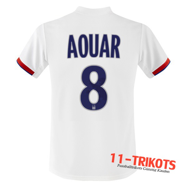 Neuestes Fussball Lyon OL (AOUAR 8) Heimtrikot 2019 2020 | 11-trikots