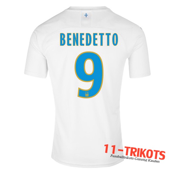 Neuestes Fussball Marseille OM (BENEDETTO 9) Heimtrikot 2019 2020 | 11-trikots