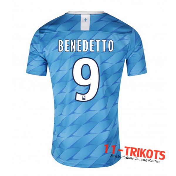 Neuestes Fussball Marseille OM (BENEDETTO 9) Auswärtstrikot 2019 2020 | 11-trikots