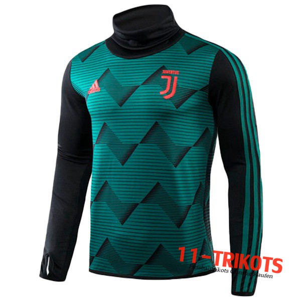 Sudadera de entrenamiento Juventus Verde Cuello Alto 2019/2020