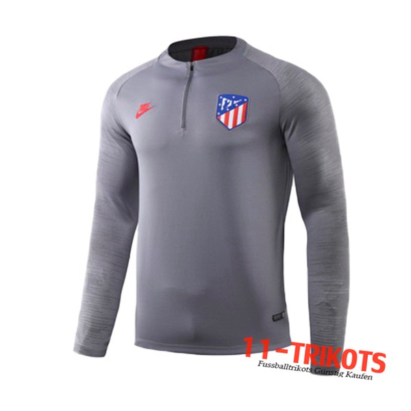 Sudadera de entrenamiento Atletico Madrid Gris 2019/2020