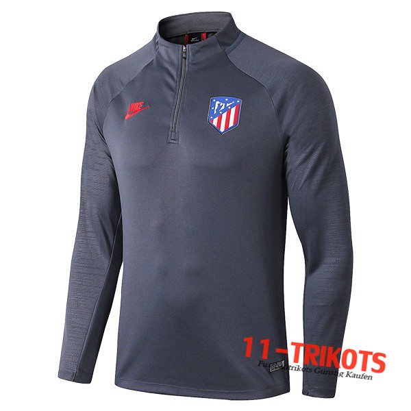 Sudadera de entrenamiento Atletico Madrid Gris Oscuro 2019/2020