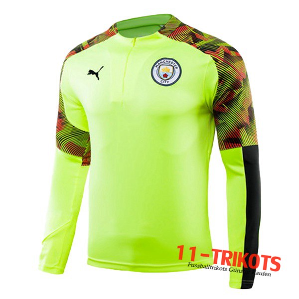 Sudadera de entrenamiento Manchester City Verde 2019/2020