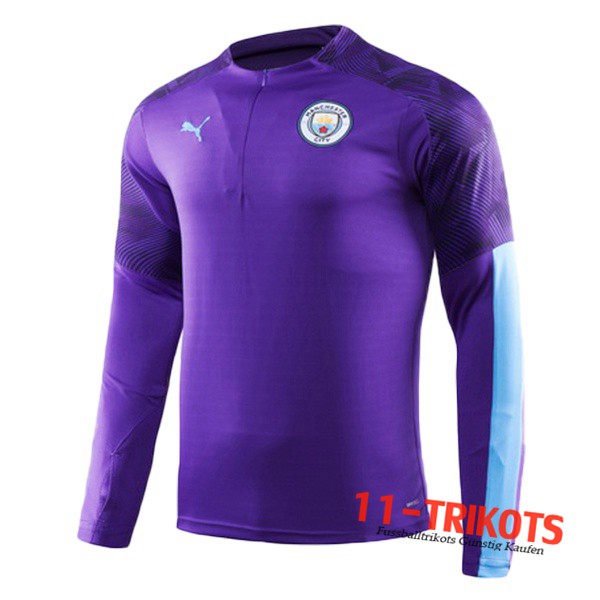 Sudadera de entrenamiento Manchester City Purpura 2019/2020