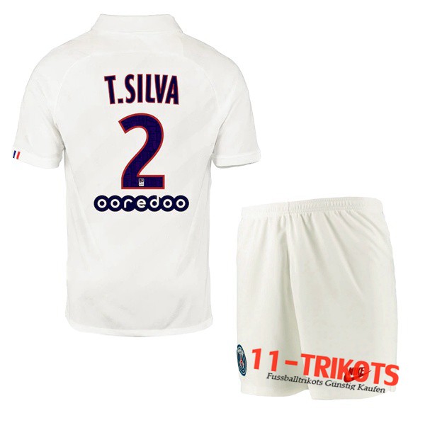 Neuestes Fussball PSG (T.SILVA 2) Kinder Third 2019 2020 | 11-trikots