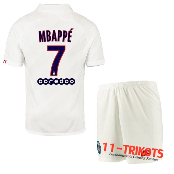 Neuestes Fussball PSG (MBAPPE 7) Kinder Third 2019 2020 | 11-trikots