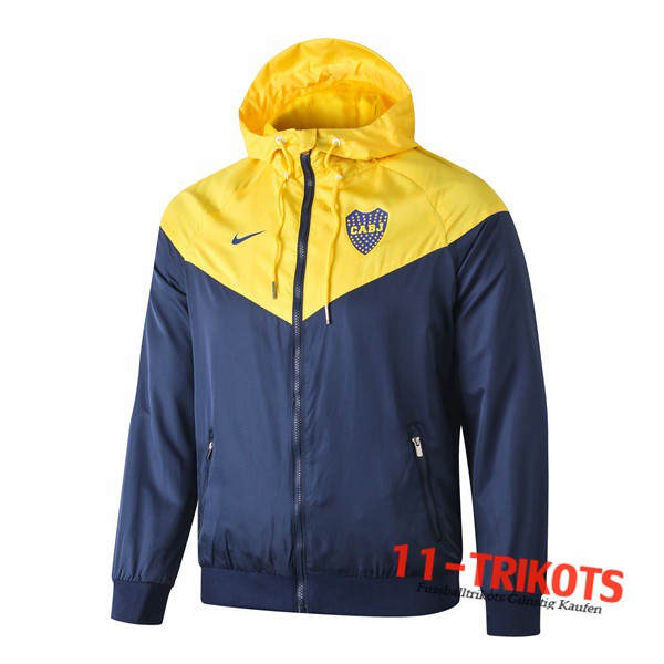 Chaqueta Futbol Rompevientos Boca Juniors Amarillo 2019 2020