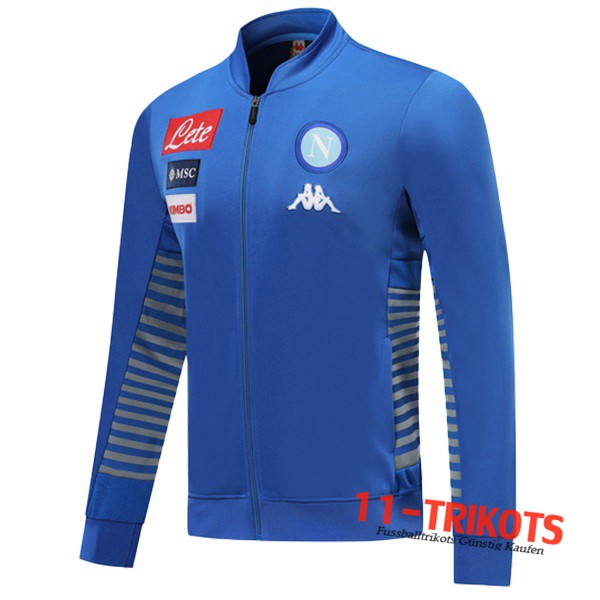 Chaqueta Futbol SSC Napoles Azul 2019 2020