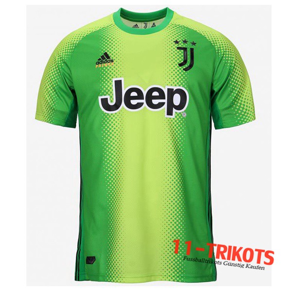 Neuestes Fussball Juventus Adidas × Palace Auflage Torwart Grün 2019 2020 | 11-trikots