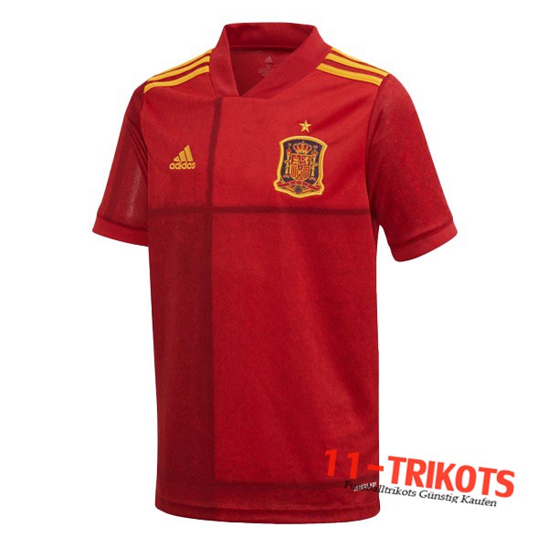 Neues Spanien Heimtrikot 2020/2021 Kurzarm Herren Erstellen