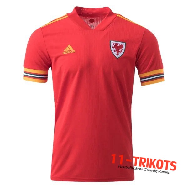 Neues Wales Heimtrikot 2020/2021 Kurzarm Herren Erstellen