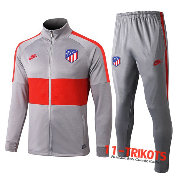 Neuestes Fussball Atletico Madrid Rot Grau Klar 2019 2020 | 11-trikots