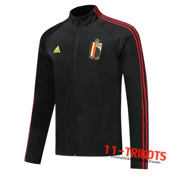 Chaqueta Futbol Belgica Negro 2019 2020