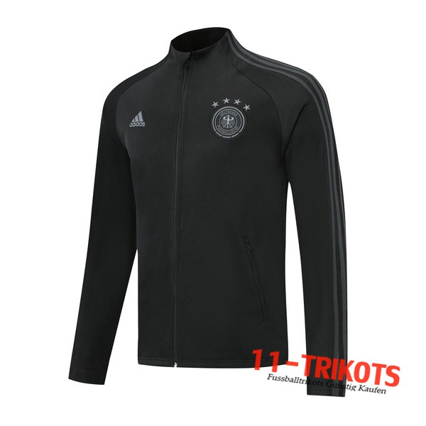 Chaqueta Futbol Alemania Negro 2019 2020