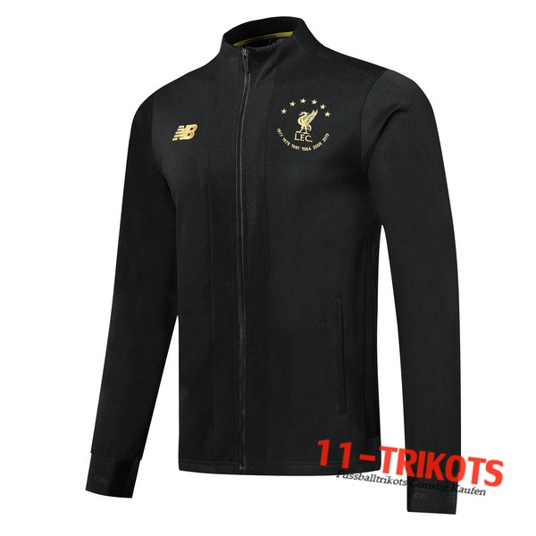 Chaqueta Futbol FC Liverpool Negro Edicion Conmemorativa 2019 2020