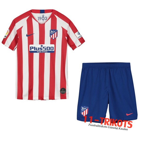 Neuestes Fussball Atletico Madrid Kinder Heimtrikot 2019 2020 | 11-trikots