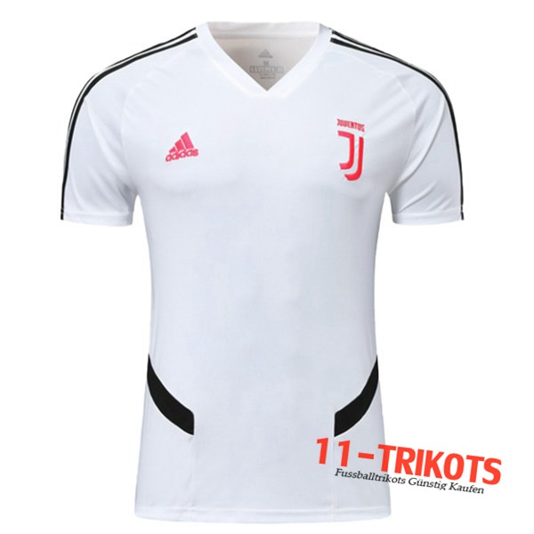 Neuestes Fussball Juventus Trainingstrikot Weiß 2019 2020 | 11-trikots