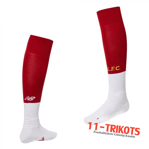 Neuestes Fussball FC Liverpool Heimsocken 2019 2020 | 11-trikots