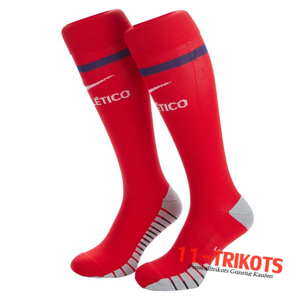 Neuestes Fussball Atletico Madrid Heimsocken 2019 2020 | 11-trikots