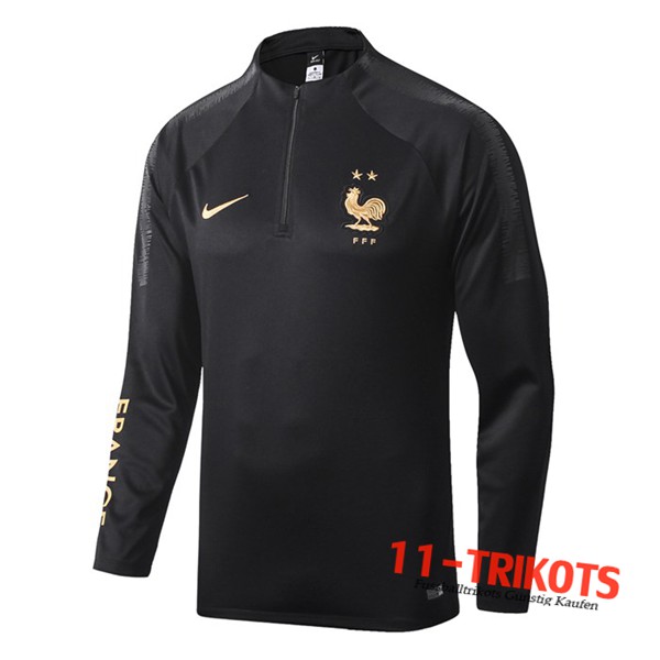 Sudadera de entrenamiento Francia Negro 2019/2020